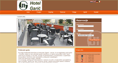 Desktop Screenshot of hotelgaric.com